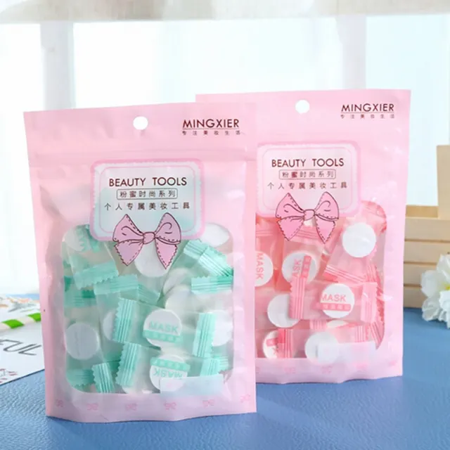 One time compressed facial mask paper White - Shop at LoveMi