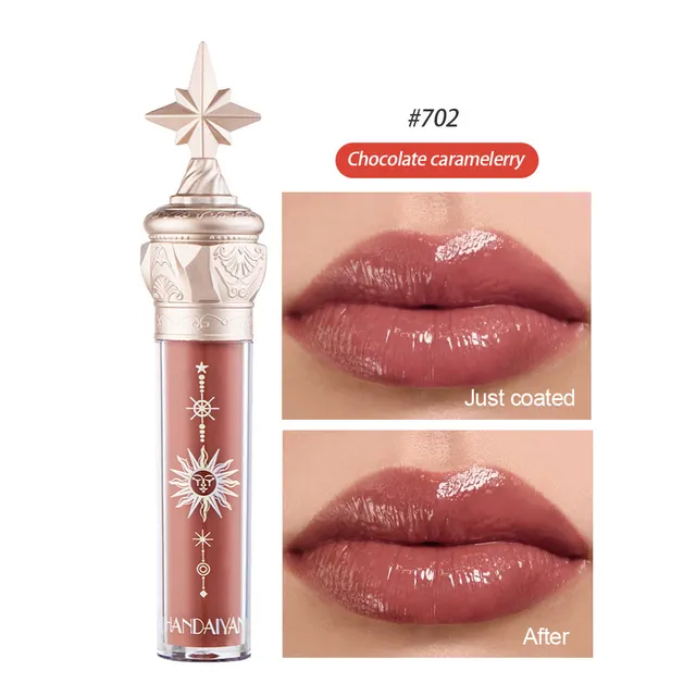 Lip Gloss Lipstick Gloss Film Mirror Lip Glaze D - Shop at LoveMi