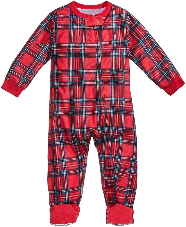 Parent Child Suit Red Plaid Print Baby - Shop at LoveMi