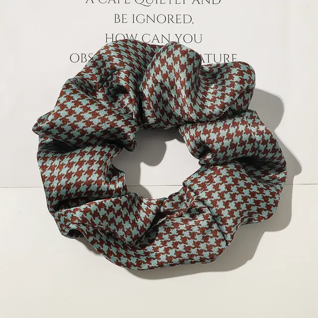 Large Intestine Circle Satin Rope Hair Accessory - Shop at LoveMi