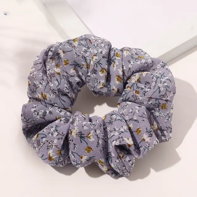 Large Intestine Circle Satin Rope Hair Accessory J - Shop at LoveMi