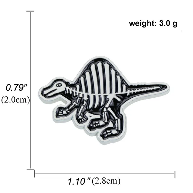 Zinc Alloy Personalized Animal Collar Pin Brooch 9 Style - Shop at LoveMi