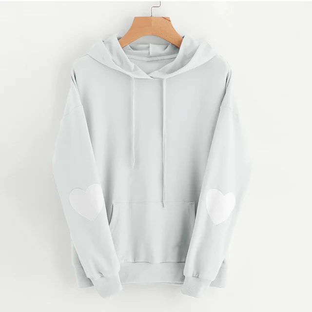 Full body Printed Crewneck Jacket Diy Plus Fleece Hooded Clothes White - Shop at LoveMi