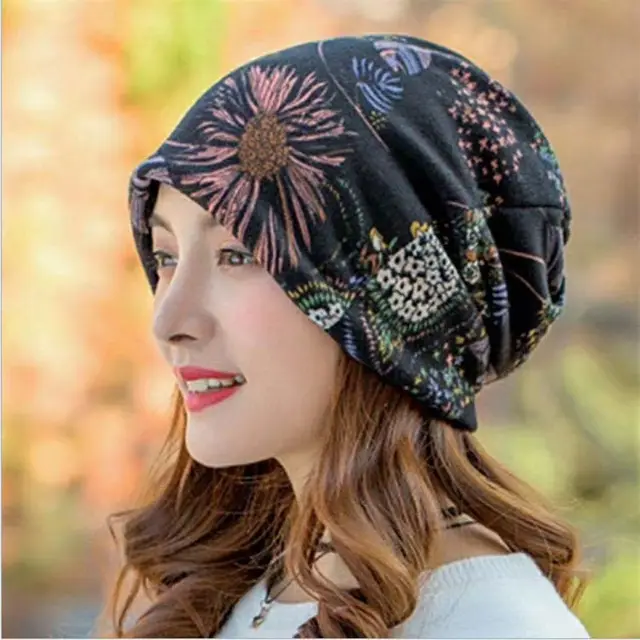 Fashion Ladies Knitted Thick Warm Neck Cap Black - Shop at LoveMi