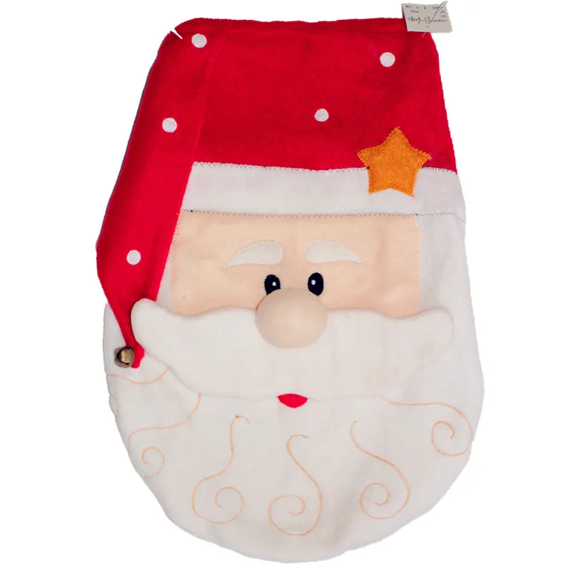 Christmas Daily Necessities Decoration Toilet Cover Photo Color - Shop at LoveMi