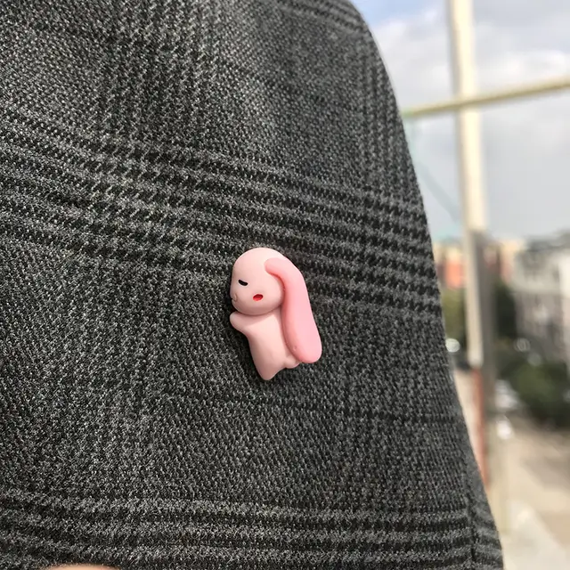 Cute Cartoon Japanese Korean Small Turtle Brooch Pink - Shop at LoveMi