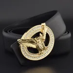 Black Leather Gold