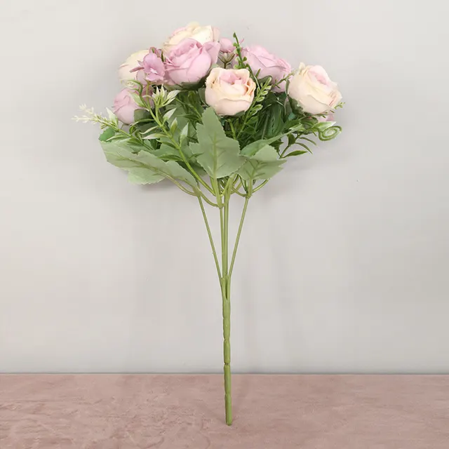 Wedding Guide Layout Simulation 5 Prongs 10 Roses Purple - Shop at LoveMi