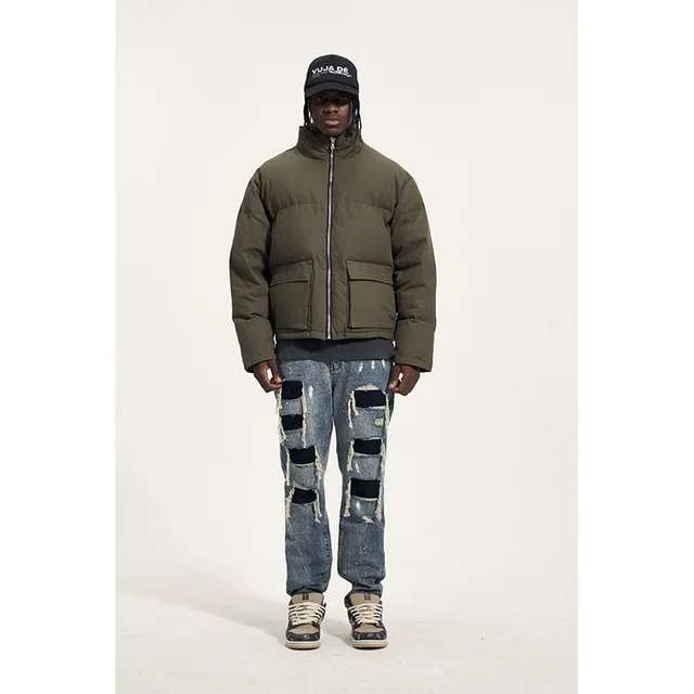 The Same Cat Whiskers Ripped Tide Ripped Jeans Blue - Shop at LoveMi