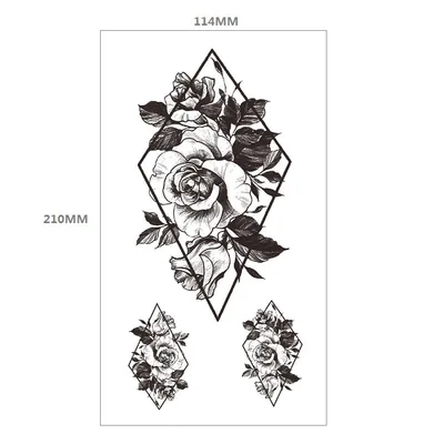 Animal Pattern Tiger Lion Half Arm Water Transfer Imitation Tattoo 14Style - Shop at LoveMi