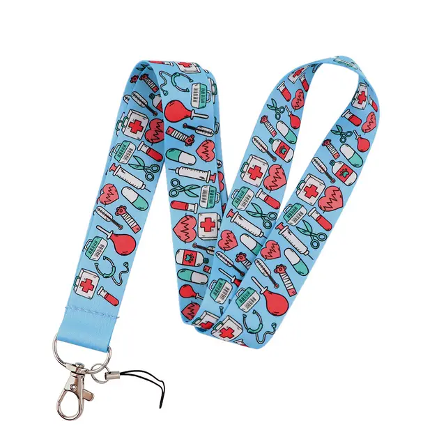 Cartoon Mobile Phone Lanyard Multicolor Necklace Accessory Certificate - Shop at LoveMi
