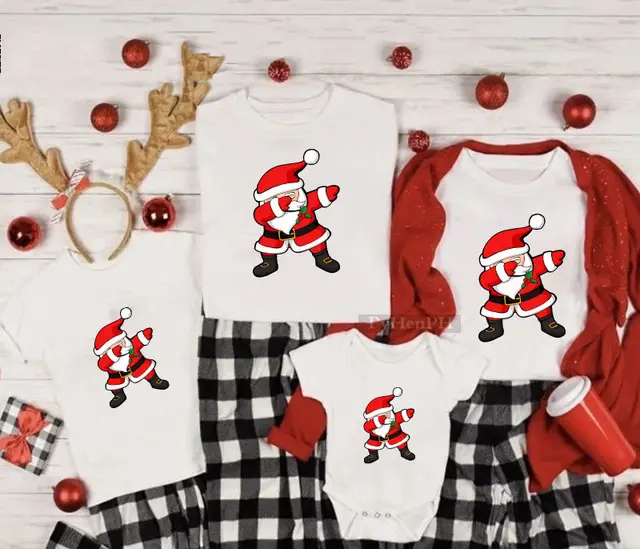 Christmas T shirt Parent child Outfit Adult Xxxl - Shop at LoveMi