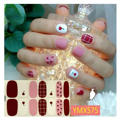 Nail Stickers Full Nail Stickers 6 Style - Shop at LoveMi