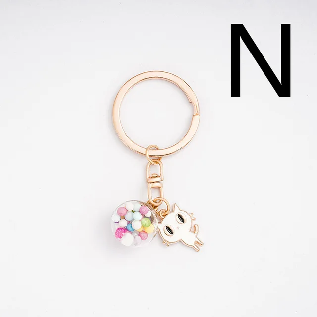 Cartoon Girl Heart Keychain Simple Jewelry Bag Ornaments N - Shop at LoveMi