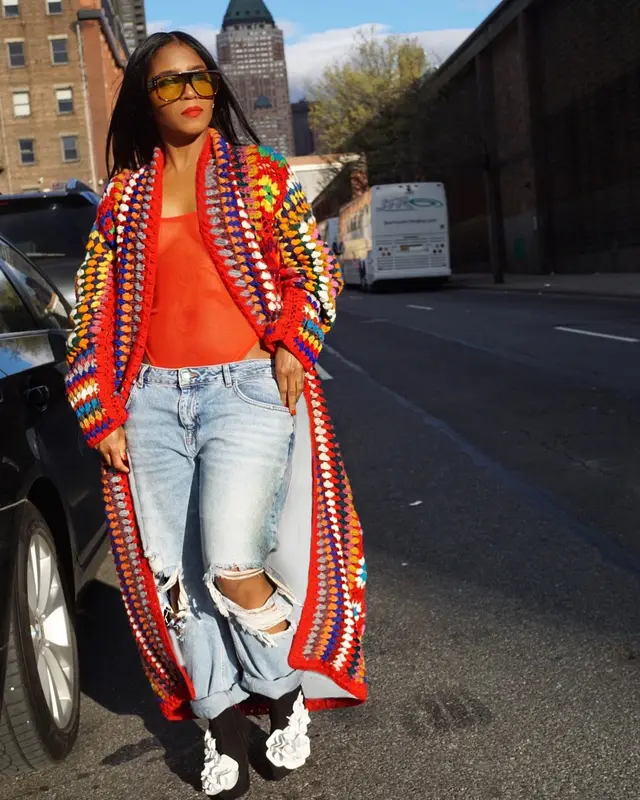 Women's Fashion Casual Digital Print Windbreaker Jacket Multicolor - Shop at LoveMi