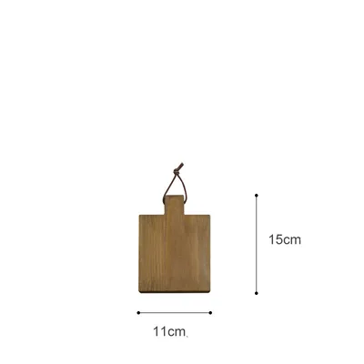 Japanese Style Wooden Cutting Board With Lanyard Light Coffee - Shop at LoveMi