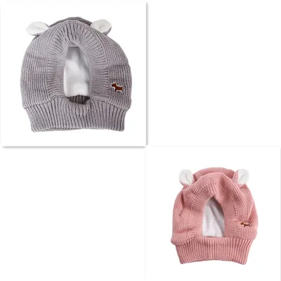 Knitted Large Dog Golden Retriever Warm And Windproof Hat Set1 - Shop at LoveMi