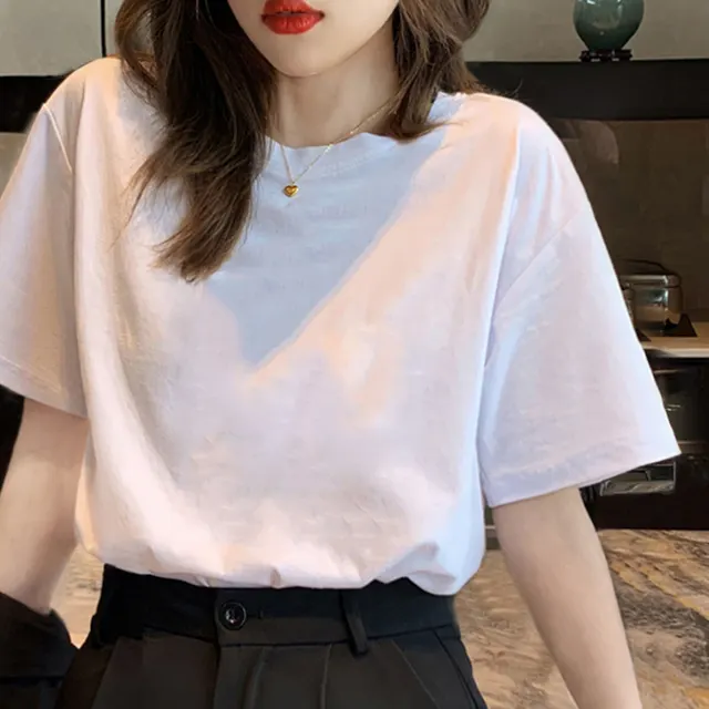 Loose And Versatile Korean Style Chic Student Half sleeved Shirt Trend White - Shop at LoveMi