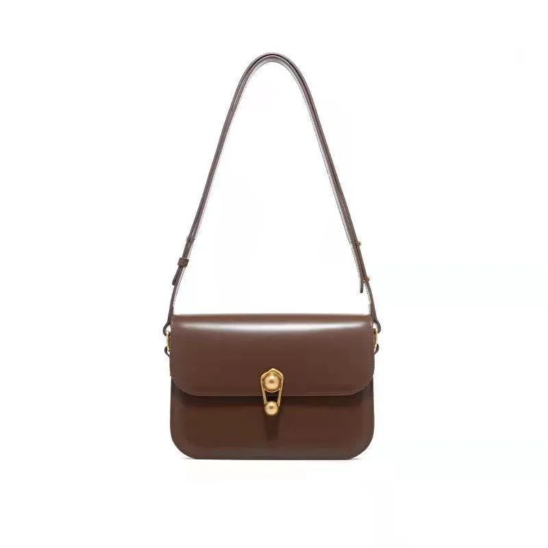 High end Women's Bag Shoulder Messenger Bag Brown - Shop at LoveMi