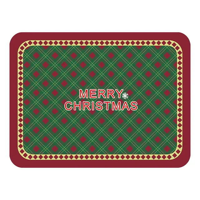 Christmas Leather American Retro Insulated Western Placemat - Shop at LoveMi