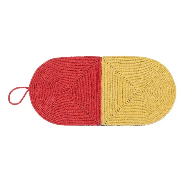 Avocado Cat Scratch Board Sofa Anti Scratch Wear Resistant Claw Device Red And Yellow Pills - Shop at LoveMi