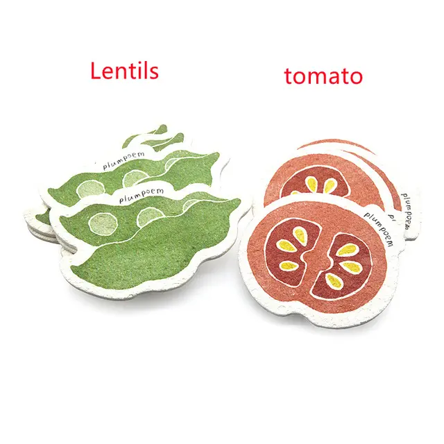Kitchen Compressed Wood Pulp Cotton Cleaning And Dishwashing Printing Sponge Tomato - Shop at LoveMi