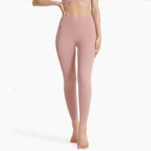 High Waist Tight Pocket Sports Fitness Pants Pink - Shop at LoveMi