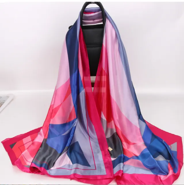 Fashion Women's Sunscreen Simulation Silk Scarf 3Style - Shop at LoveMi