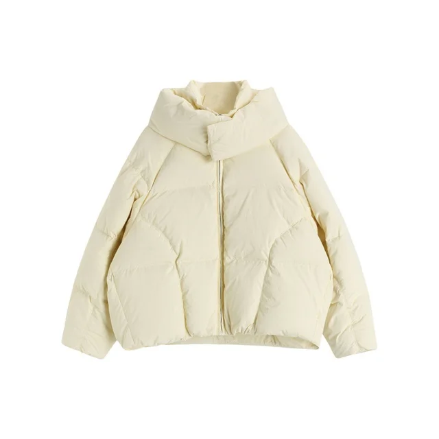 Thick And Loose Little Short Jacket Cheese Color - Shop at LoveMi