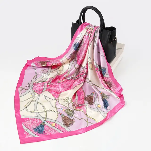 Professional Stewardess Small Decorated Fashionable Scarf Z - Shop at LoveMi