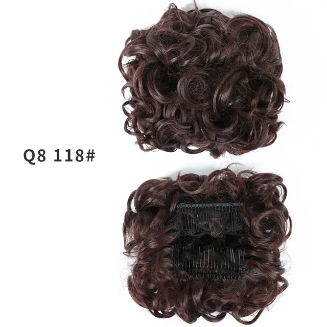 Fluffy Wig High Temperature Wire Pan Head Jewelry Insert Comb J - Shop at LoveMi