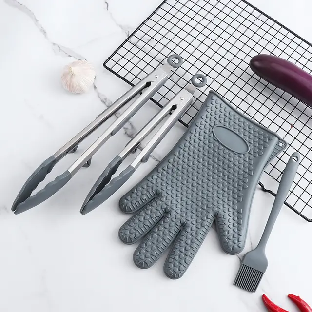 9 Inch 12 Inch Silicone Food Bread Clip Set Grey - Shop at LoveMi
