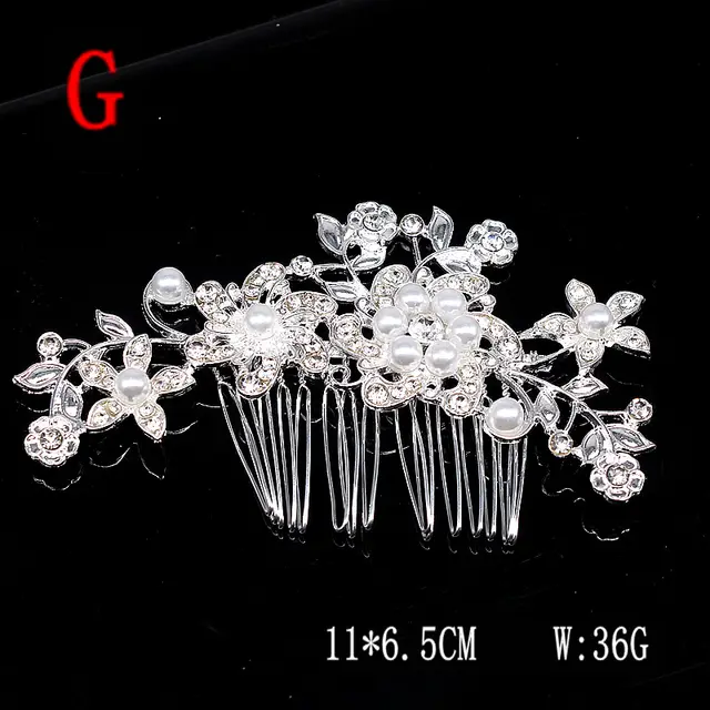 Super Glitter Pearl Rhinestone Headband Headdress G - Shop at LoveMi