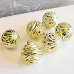 8Cm 6Pcs Gold