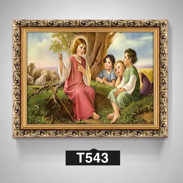 Living Room Decoration Church Bedroom Dining Room Oil Painting T543 - Shop at LoveMi