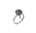 Lotus Antique Silver