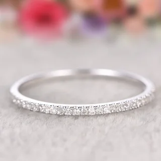 Emerald Gold-plated Hollow Ring Setting - Silver