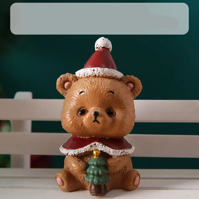 Christmas Series Ornaments Home Decoration Mini Little Bear - Shop at LoveMi