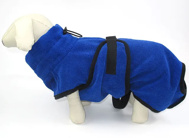 Fiber Bath Towel Quick drying Cat Bath Towel Blue - Shop at LoveMi