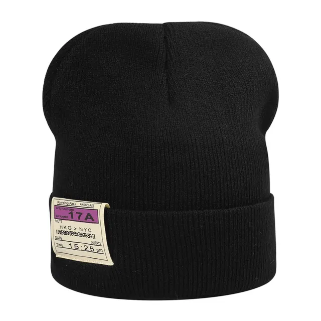 Wool Hat Japanese Patch To Keep Warm Black - Shop at LoveMi