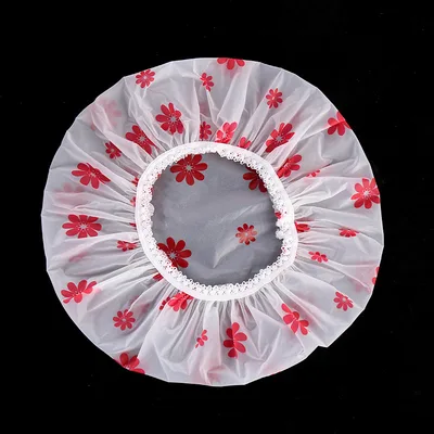 Thicken Waterproof Printed Lace Enlarged Shower B - Shop at LoveMi