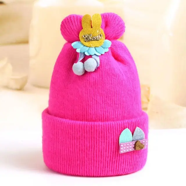 Newborn Full Moon Baby Sweater For Autumn And Winter Rose Red - Shop at LoveMi