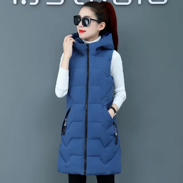 New Large Size Slim Waistcoat Vest Vest Jacket Coat Blue - Shop at LoveMi