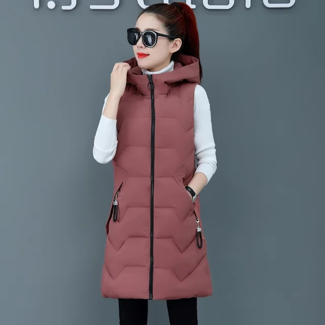 New Large Size Slim Waistcoat Vest Vest Jacket Coat Brick Red - Shop at LoveMi