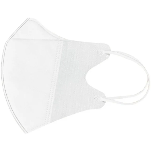 3D Three dimensional Breathable Adult Three layer Disposable Protective Mask Bag With Meltblown White - Shop at LoveMi