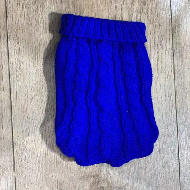 Autumn And Winter Thick Small Size Dog Baby Sweater Blue - Shop at LoveMi