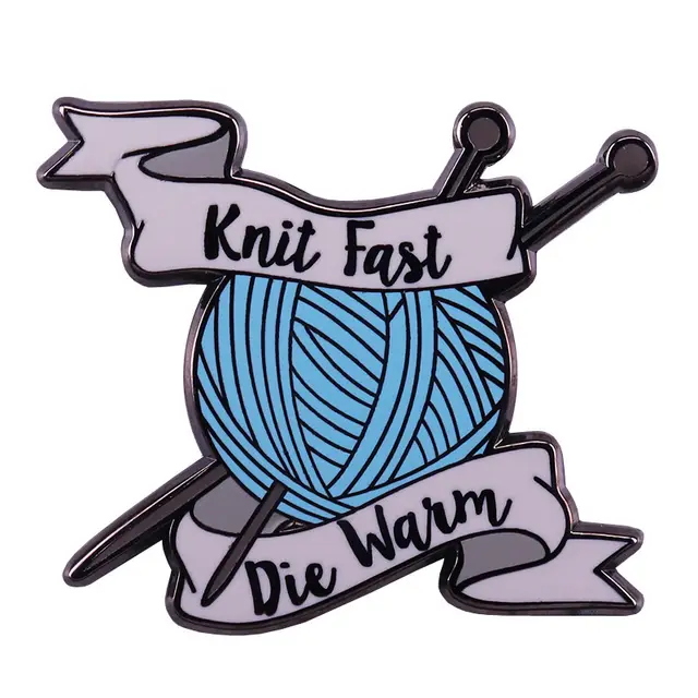 Brooch Yarn Crochet Badge Lovers Accessories 7 Style - Shop at LoveMi