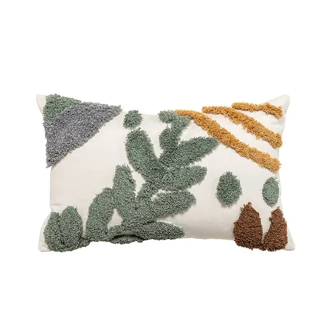 Sofa Living Room Bedside Backrest Bohemian Style Tufted Pillowcase 1111Style - Shop at LoveMi