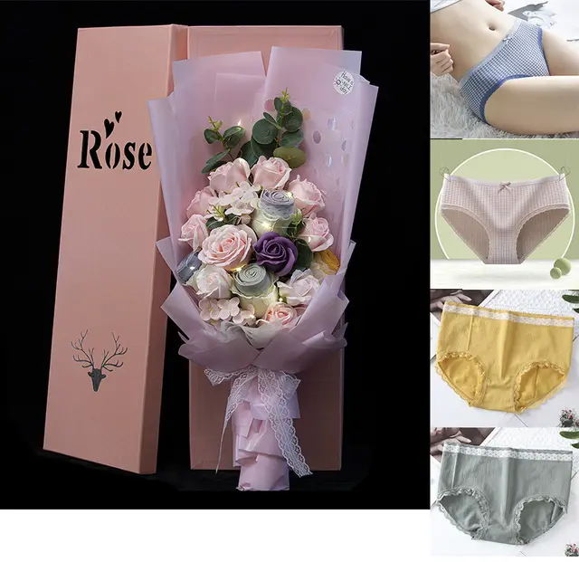 Practical Birthday Gift Rose Panties Bouquet Made In Heaven - Shop at LoveMi