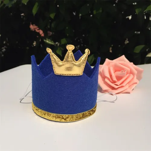 Pet Party Birthday Hat Dog Crown Cat Birthday Hat Pet Crown Blue Hat - Shop at LoveMi
